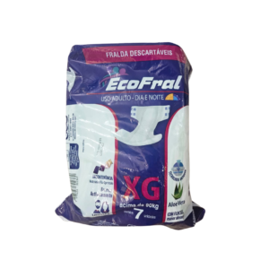 Fralda Geriatrica Ecofral XG (C/07 Unds) - Kasmed