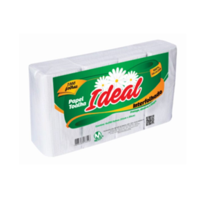 PAPEL TOALHA INTERFOLHADO - PACOTE COM 1000 FOLHAS
