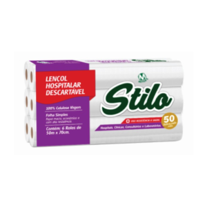 PAPEL LENÇOL 50X50CM - PACOTE COM 6 UNIDADES
