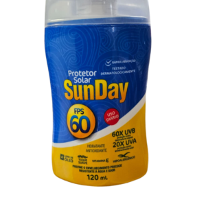 PROTETOR  SOLAR 60 FPS - 120ML