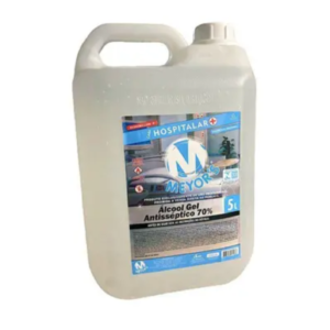 ALCOOL ETILICO 70° ANTISSEPTICO GEL - 5L